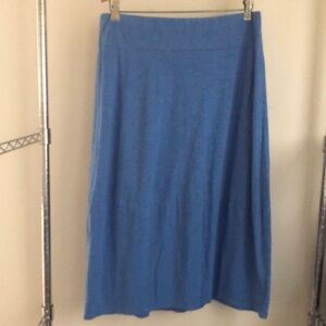 EILEEN FISHER blue lightweight Skirt.